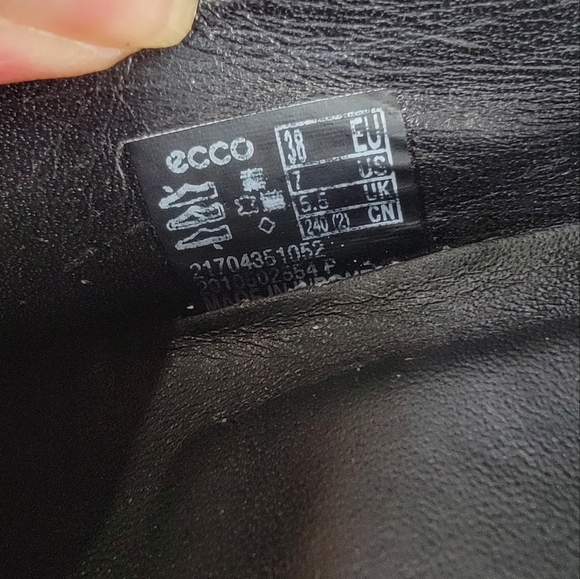 ECCO Black Women's Slip-On Shoes Size 38 Comfort Shoe Wardrobe Staple Office - Picture 14 of 15